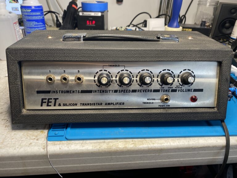 Mystery Shin-Ei FET & Silicon Transistor Amplifier